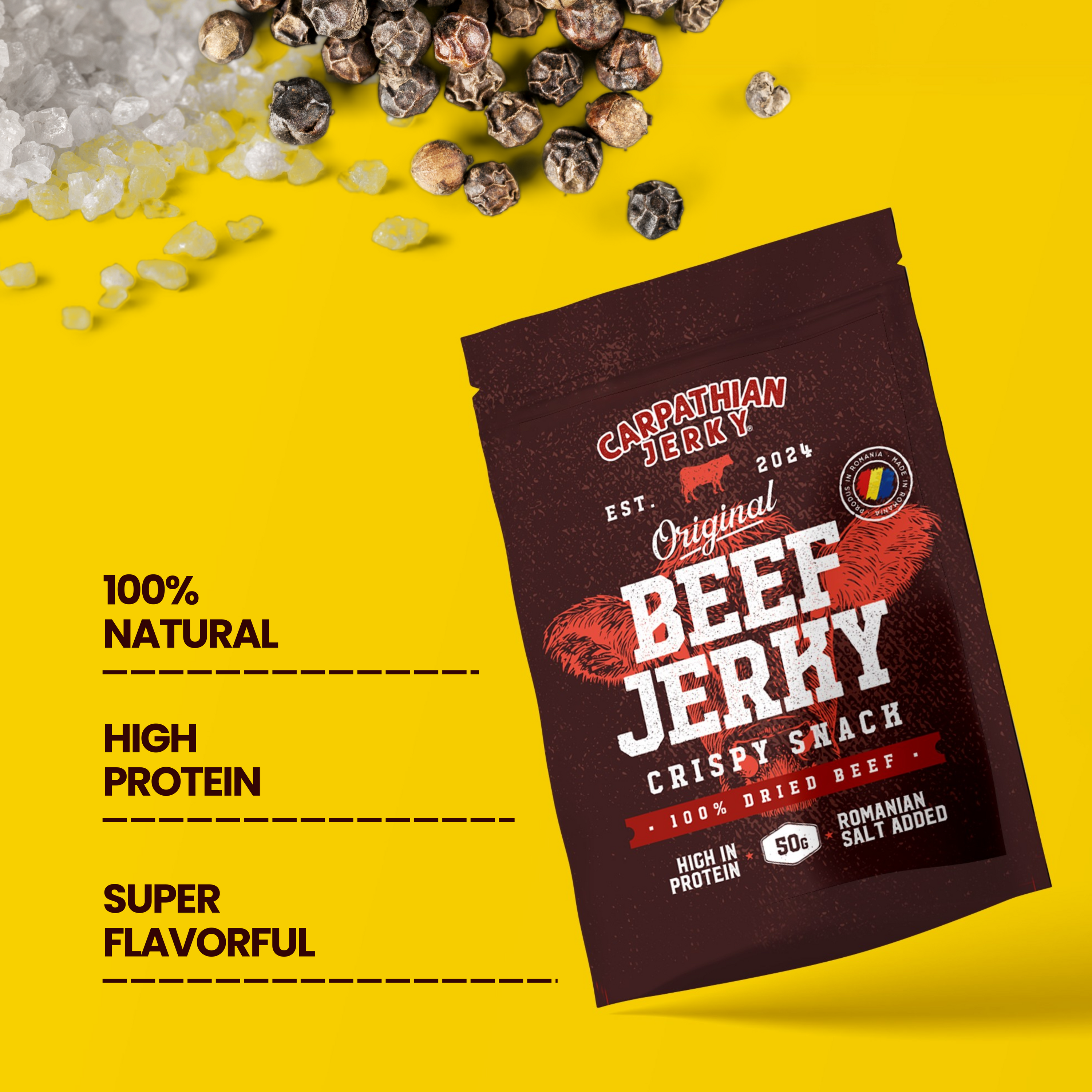 Carpathian Jerky Crispy Beef