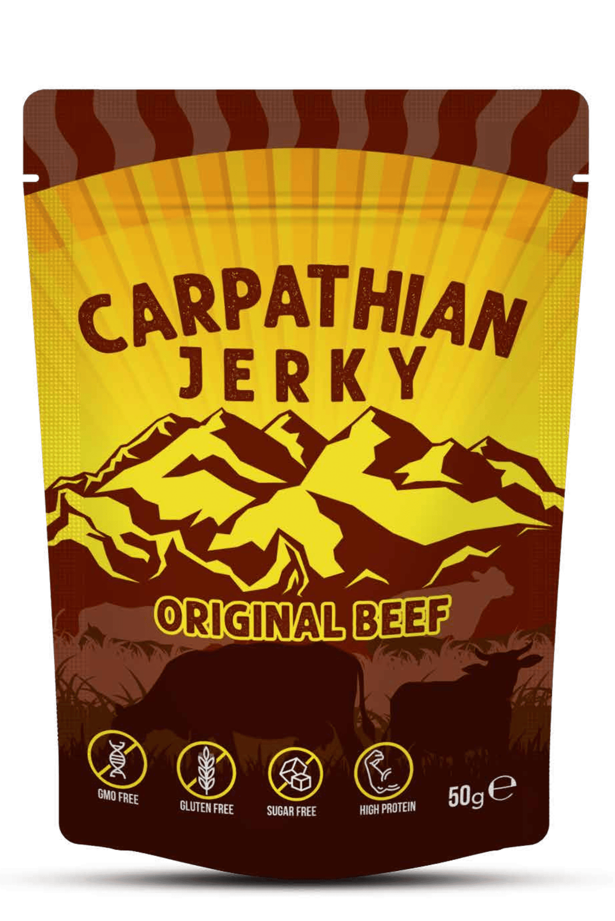 Carpathian Jerky Original Βοδινό - Carpathian Jerky