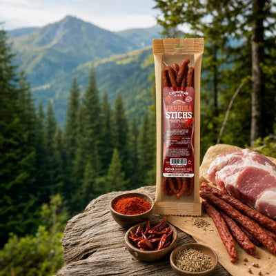Carpathian Jerky Paprika Sticks