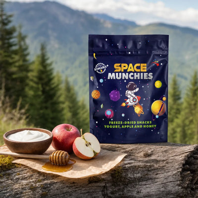 Space Munchies Λιοφιλοποιημένο Γιαούρτι με Μήλο & Μέλι